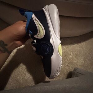 Nike Kids' Navy and White Sneakers